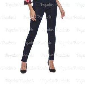 Elle | Pull-On Skinny Jeans, Dark Indigo